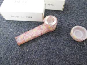lot 111 image: 3 Indestructible Pipes with Lids...