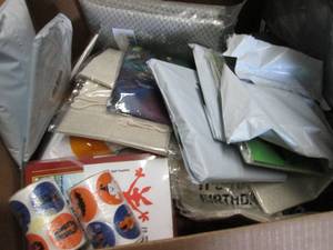 lot 158 image: Box of Assorted Small Overstock Ite...