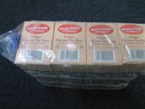 lot 163 image: 4 pks Ginger Tea...
