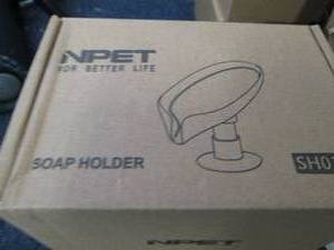 lot 168 image: 4- 2pks NPET Bar Soap Dish Holder S...