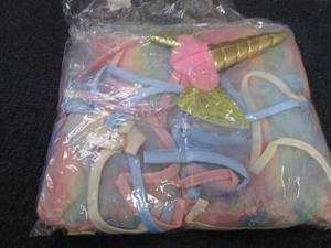 lot 193 image: Size 150 Girls Unicorn Costume Dres...