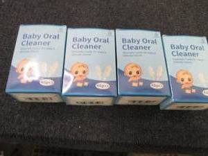 lot 217 image: 4-40 ct Baby Oral Cleaner...