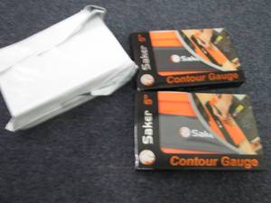 lot 218 image: 2-2pk  Saker 5 Contour Gages Retai...