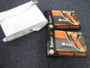 lot 219 image: 2-2pk  Saker 5 Contour Gages Retai...