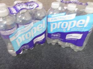 lot 277 image: 2- 6pks 16.9 oz Bottles Propel Grap...