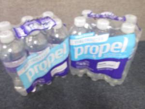 lot 278 image: 2- 6pks 16.9 oz Bottles Propel Grap...