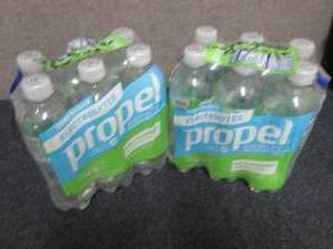 lot 280 image: 2- 6pks 16.9 oz Bottles Propel Kiwi...