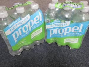 lot 281 image: 2- 6pks 16.9 oz Bottles Propel Kiwi...