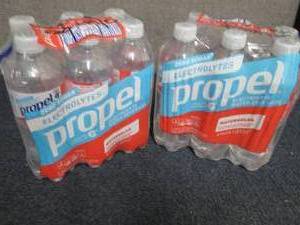 lot 290 image: 2- 6pks 16.9 oz Bottles Propel Wate...