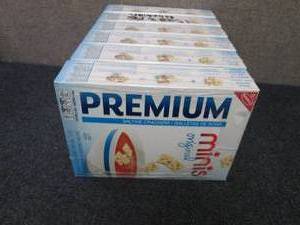 lot 298 image: 6- 11 oz Boxes Nabisco Premium Mini...