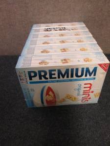 lot 301 image: 6- 11 oz Boxes Nabisco Premium Mini...