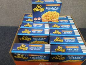 lot 308 image: 12- 14 oz Boxes So Cheesy Deluxe Ma...