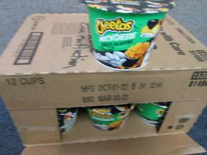 lot 309 image: 12- 2.25 oz pks Cheetos MacNCheese...