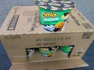 lot 311 image: 12- 2.25 oz pks Cheetos MacNCheese...