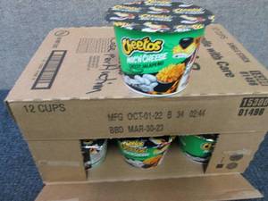 lot 313 image: 12- 2.25 oz pks Cheetos MacNCheese...