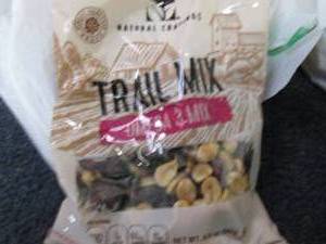 lot 320 image: 24- 3.5oz Bags Trail Mix past date,...