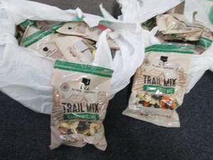 lot 326 image: 24- 3.5oz Bags Trail Mix past date,...