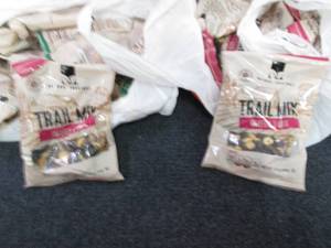 lot 348 image: 24- 3.5oz Bags Trail Mix past date,...
