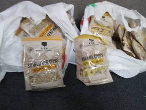 lot 351 image: 24-  Bags Snacks past date, tastes ...