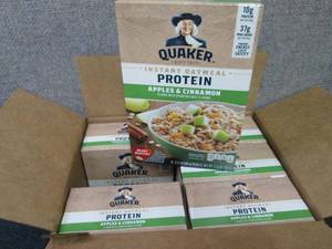lot 353 image: Case of 6-6pk Boxes Quaker Instant ...