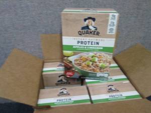 lot 357 image: Case of 6-6pk Boxes Quaker Instant ...