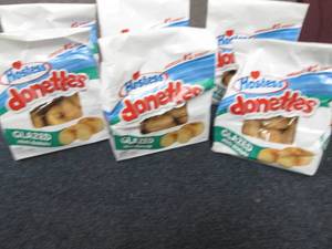 lot 360 image: 6- 10.5 oz Bags Hostess Donettes...