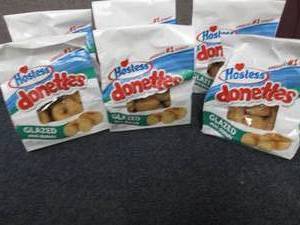 lot 361 image: 6- 10.5 oz Bags Hostess Donettes...