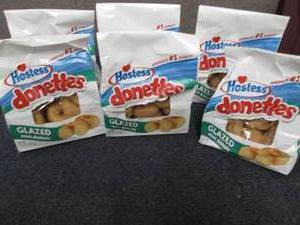 lot 362 image: 6- 10.5 oz Bags Hostess Donettes...