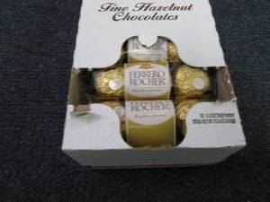 lot 365 image: 12- 1.3 oz pks Ferreo Rocher Fine H...
