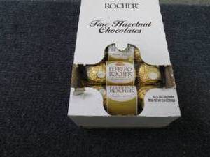 lot 376 image: 12- 1.3 oz pks Ferreo Rocher Fine H...
