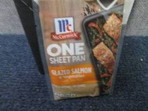 lot 377 image: Box of 12 pks McCormick Glazed Salm...