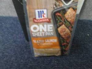 lot 378 image: Box of 12 pks McCormick Glazed Salm...