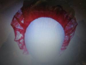 lot 440 image: Case of Bouffant Caps Red, Box, L,...