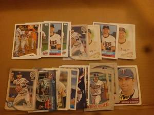 lot 38 image: Lot Of 47 Brian Dozier Cards