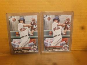 lot 31 image: Lot Of 2 Brent Rooker Cards