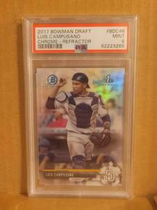 lot 7 image: Luis Camposano Refractor PSA 9