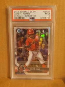 lot 8 image: Jordyn Adams Refractor PSA 9