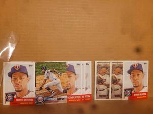 lot 24 image: Lot Of 16 Byron Buxton Cards
