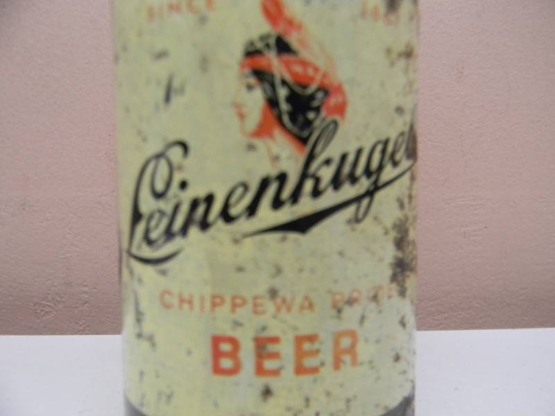 COLLECTION OF VINTAGE BEER CANS LEINENKUGEL S WHITE BEAR