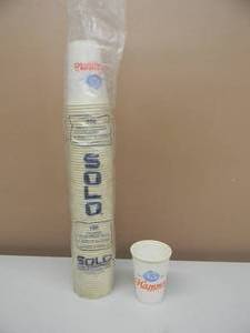 lot 50 image: RARE - VINTAGE - NEW OLD STOCK -  (APPROX 80) Hamms BEER Since 1865 PLASTIC BEER GLASSES - HARD TO FIND - APPROX 4.25 - SEE PICTURES