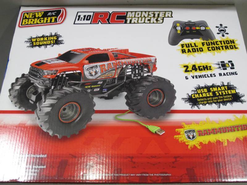 RC Rammunition Monster Truck with Sounds