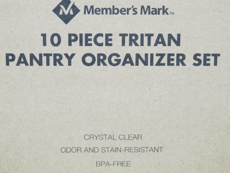 Member's Mark 10-Piece Tritan Pantry Storage Container Set