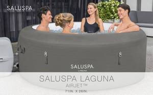 lot 108 image: SaluSpa Laguna AirJet Inflatable Hot Tub