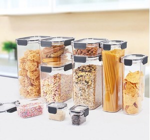 lot 272 image: NEW Members Mark 10-Piece Tritan Pantry Storage Container Set