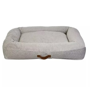 lot 276 image: NEW Members Mark Bolster Pet Bed, 30 x 40 - Tweed
