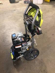 RYOBI  3200 PSI 2.3 GPM Cold Water 196cc Kohler Gas Pressure Washer and 15 in. Surface Cleaner customer return review photos