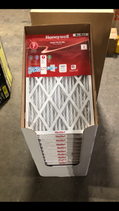 HDX  16 in. x 25 in. x 1 in. Allergen Plus Pleated Air Filter FPR 7 customer return review photos