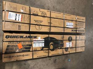 QUICKJACK  Portable Car Lift 7,000 lbs. Capacity missing parts ( 1 Box) review photos customer return