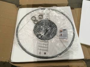 lot 19 image: Access Lighting  Integrated LED Gray Pendant, Customer returns, Review all pictures