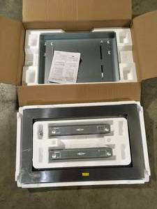 lot 21 image: FRIGIDAIRE GALLERY  30 in. Trim Kit for Built-In Microwave Oven in Stainless Steel, Review all pictures